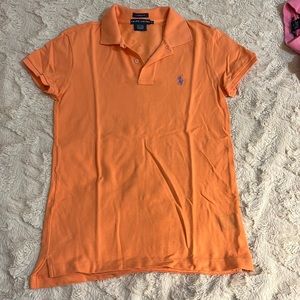 Ralph Lauren Classic Fit  Orange Polo Shirt Size XS